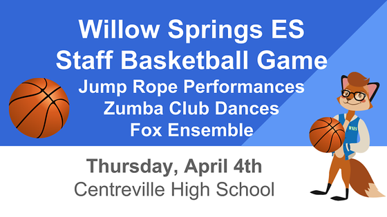 WSES Spirit Night Centreville High 6 pm