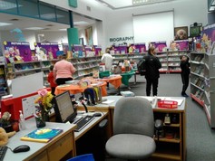 Library Pic with Book fair