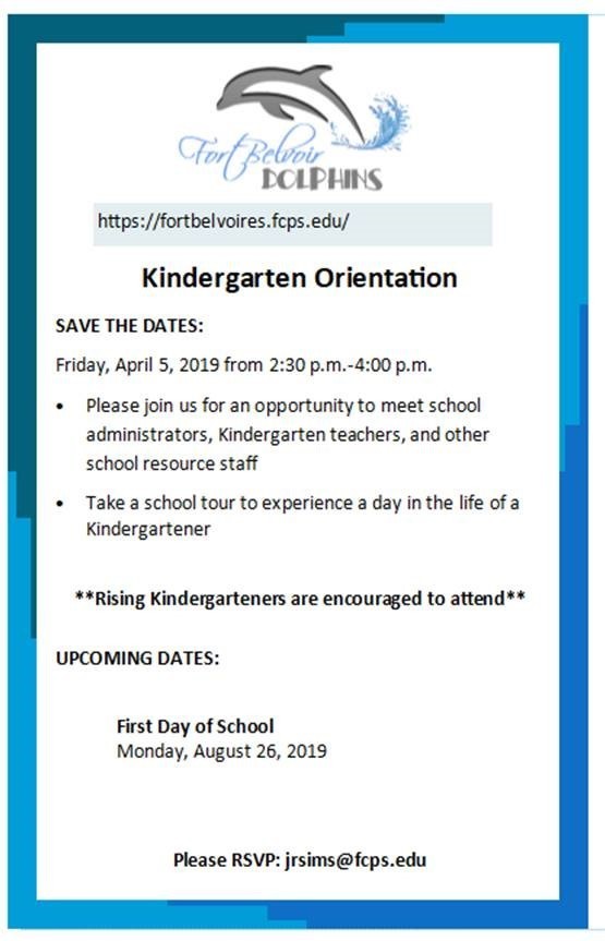 Kinder Orientation