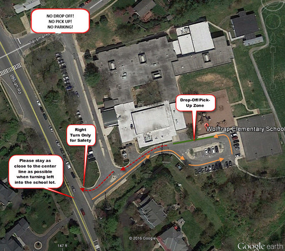 Kiss and Ride Wolftrap