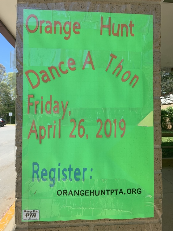 danceathon poster