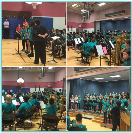 band and chorus