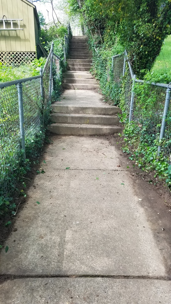 Stair Clean Up After
