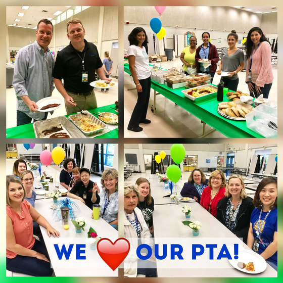 Teacher Appreciation Breakfast Collage