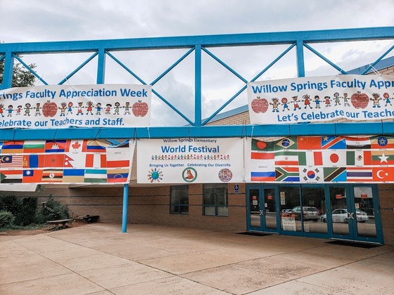 World festival banner