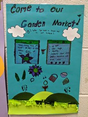 photo of garden sale poster