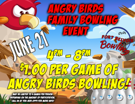 Angry birds bowling