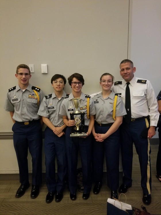 JROTC Academic Bowl Team