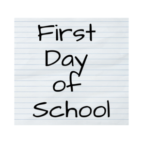 first day of school