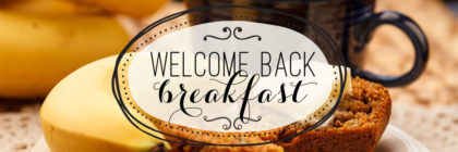 welcome back breakfast