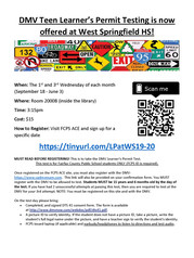 DMV Learners Permit
