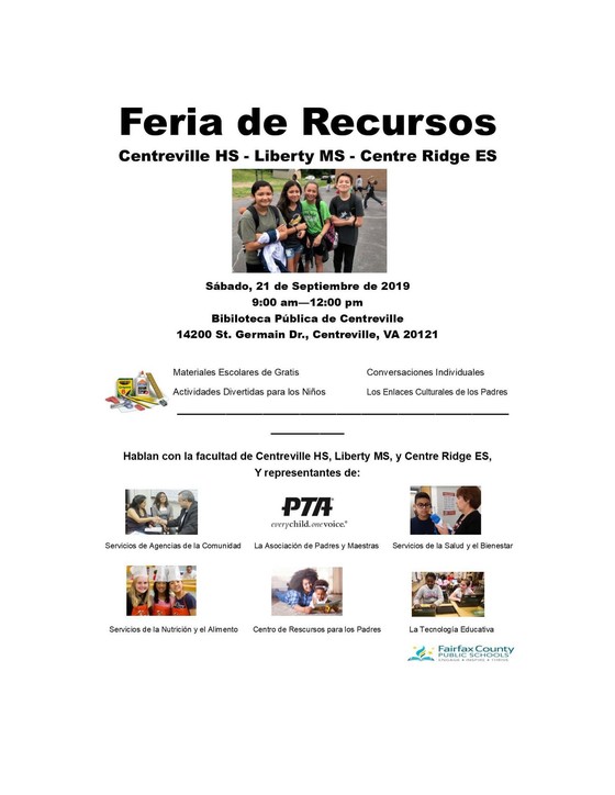 Resource Fair - Spanish