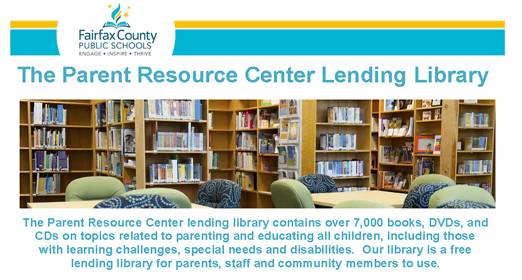 Parent Resouce Center Lending Library