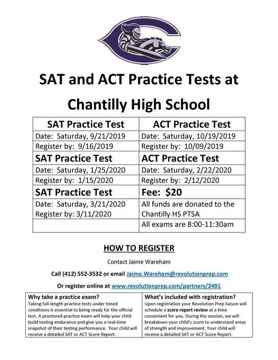 CHS SAT/ACT Practice