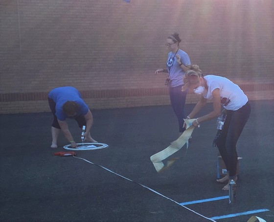 Volunteers at Beautification Day 9