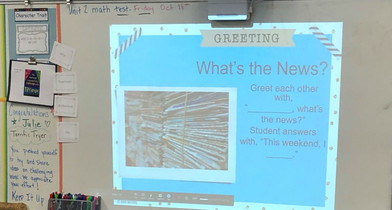 photo of morning message