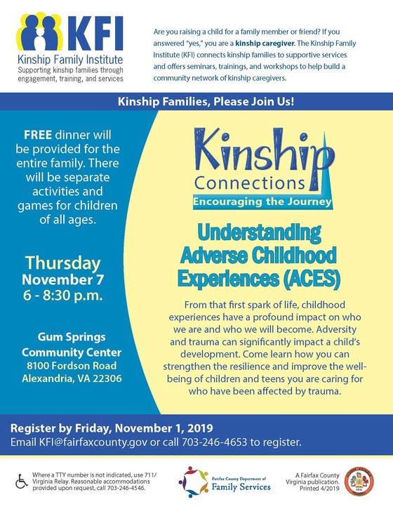 Flyer for ACES event