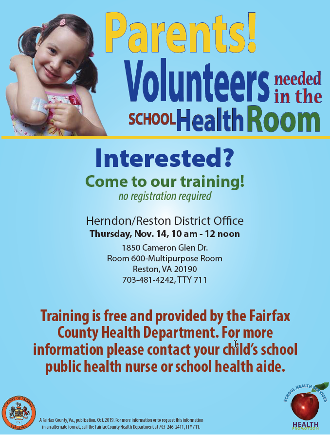 Health Room Volunteers