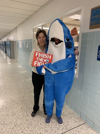 Arlene and Shark