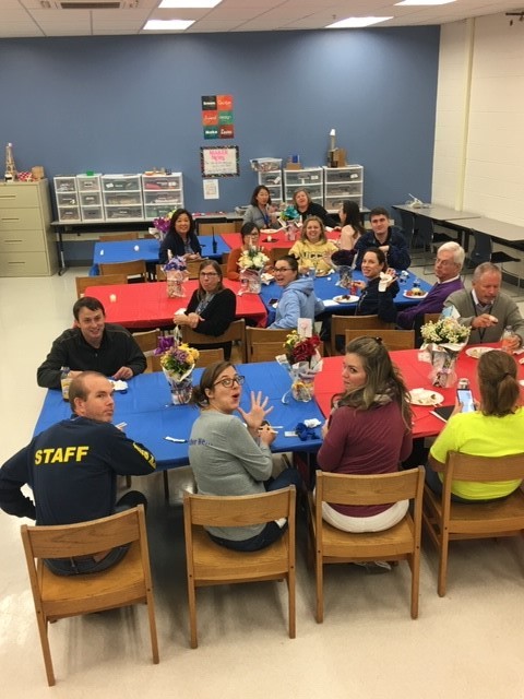 Rocky Staff are enjoying Korean Luncheon