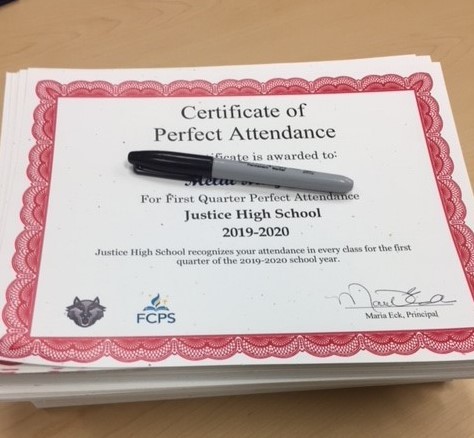 Attendance Certificates