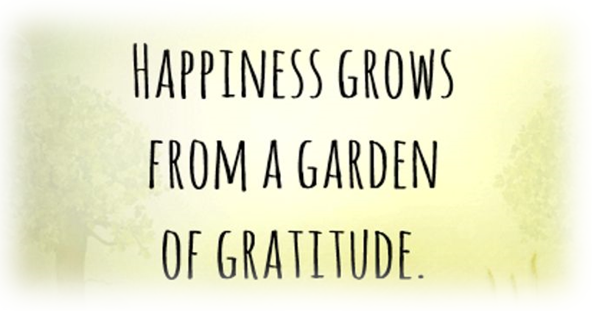 Garden of Gratitude quote