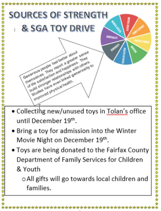 Sources of Strength Toy Drive