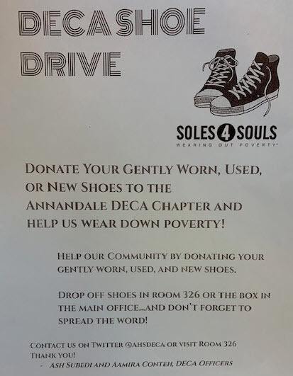 DECA Shoe Drive