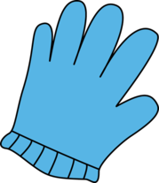 Glove clip art