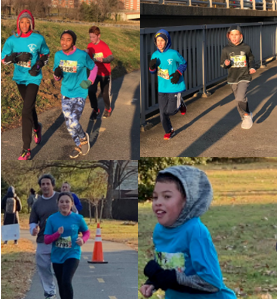 A collage features students running during Clermont Run Club's 5K.