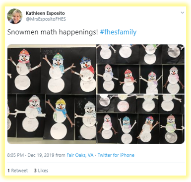 Mrs. Esposito Snowman Math