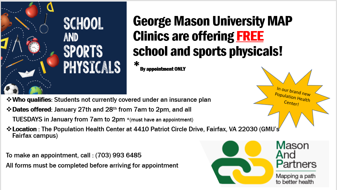 free physicals