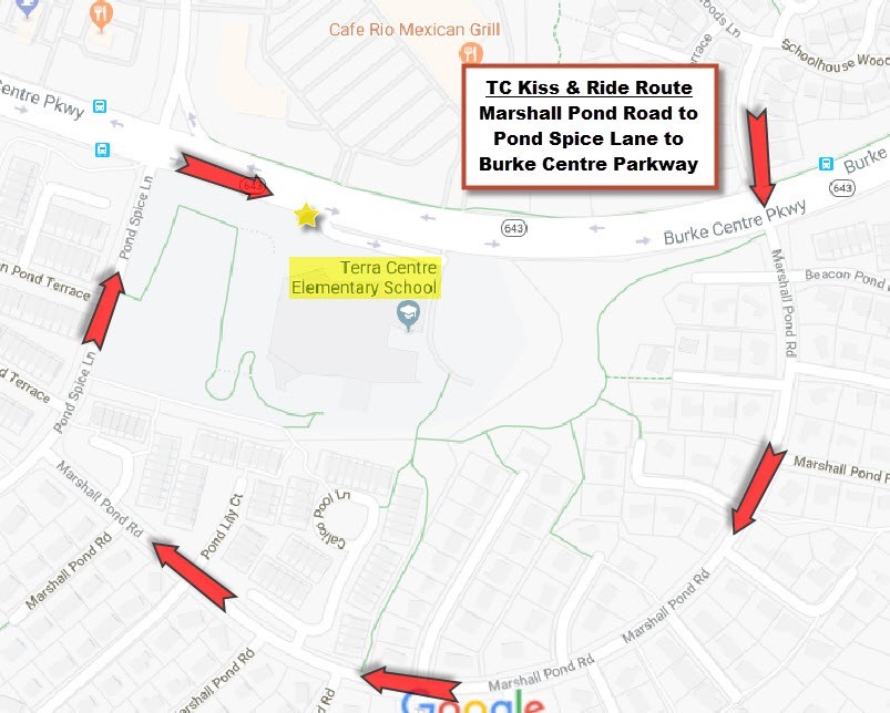 Kiss and Ride Map