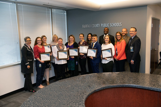 Frost MS team recognized for saving a student's life.