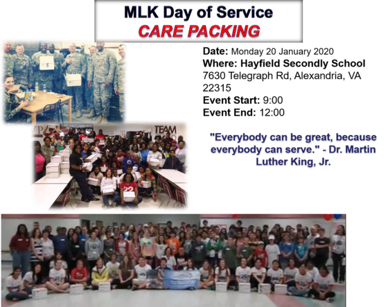 flyer for service day
