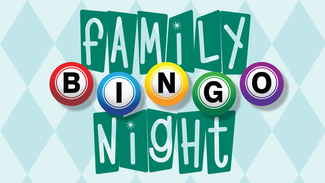 Family BINGO Night is coming up on Thursday, February 27