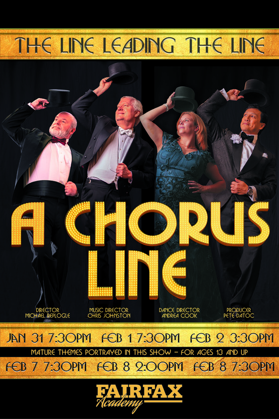 a chorus line....