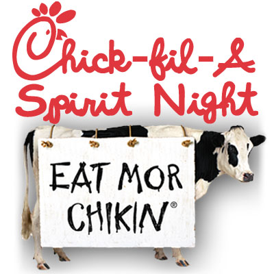 chick fil a spirit night logo