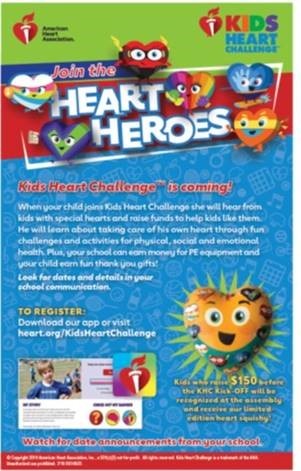 Kids Heart Challenge - Join the Heart Heroes