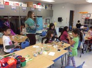 photo of students working