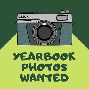 yearbook photos wanted logo