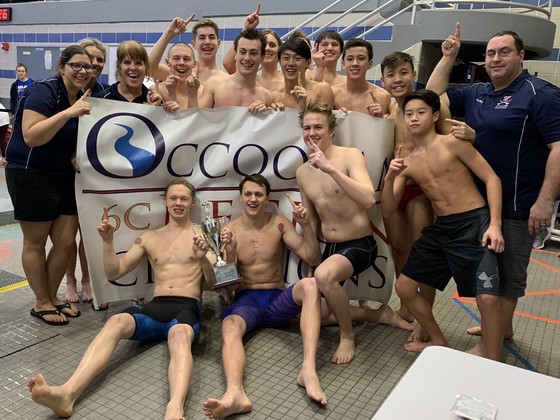 Boys Swim Occoquan Region Champions