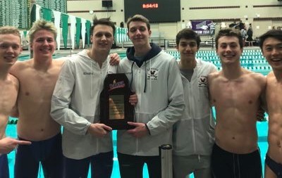 Boys State Champions Swim and Dive