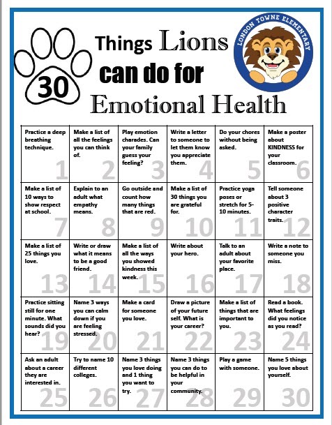 LTES Emotional Health