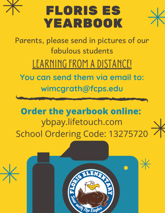 REMINDER: Distance Learning Yearbook Photograph Submission