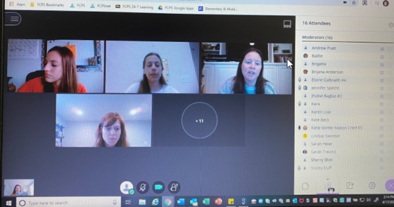 2nd Grade Virtual Planning Meeting