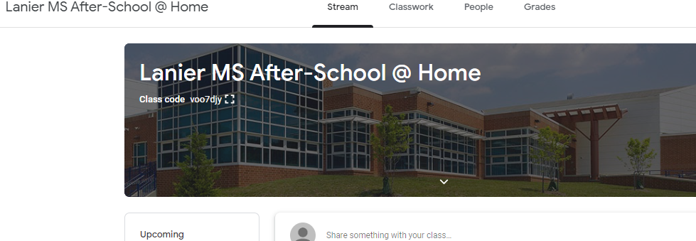 Lanier @ Home Banner