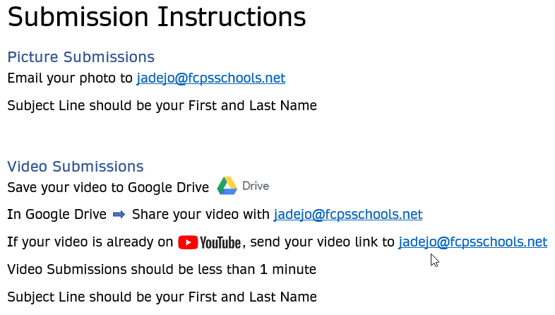 Submission Guidelines