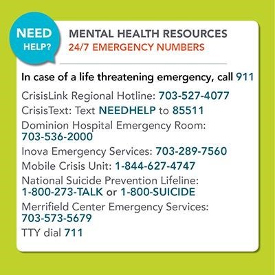 Mental Health Contacts