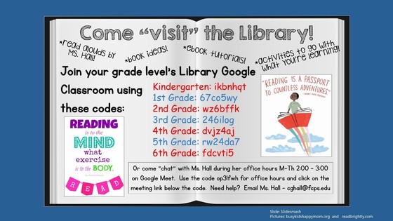 Come Visit The Library